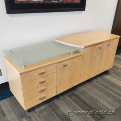 Beech Krug Virtu Conference Credenza Cabinet